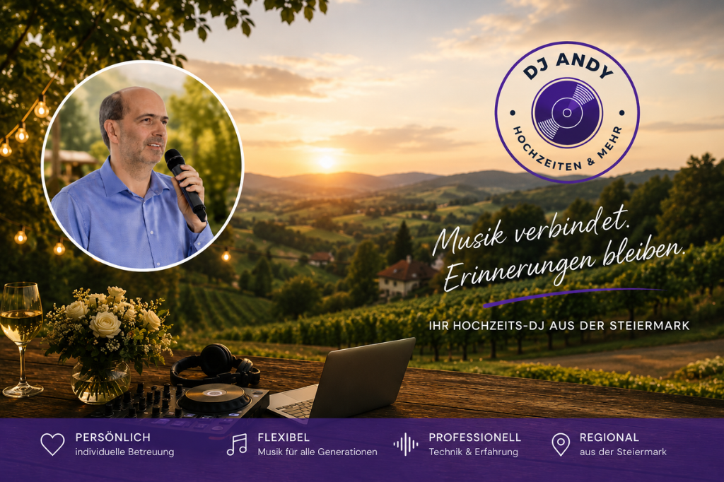 Hochzeits DJ Steiermark Titelbild