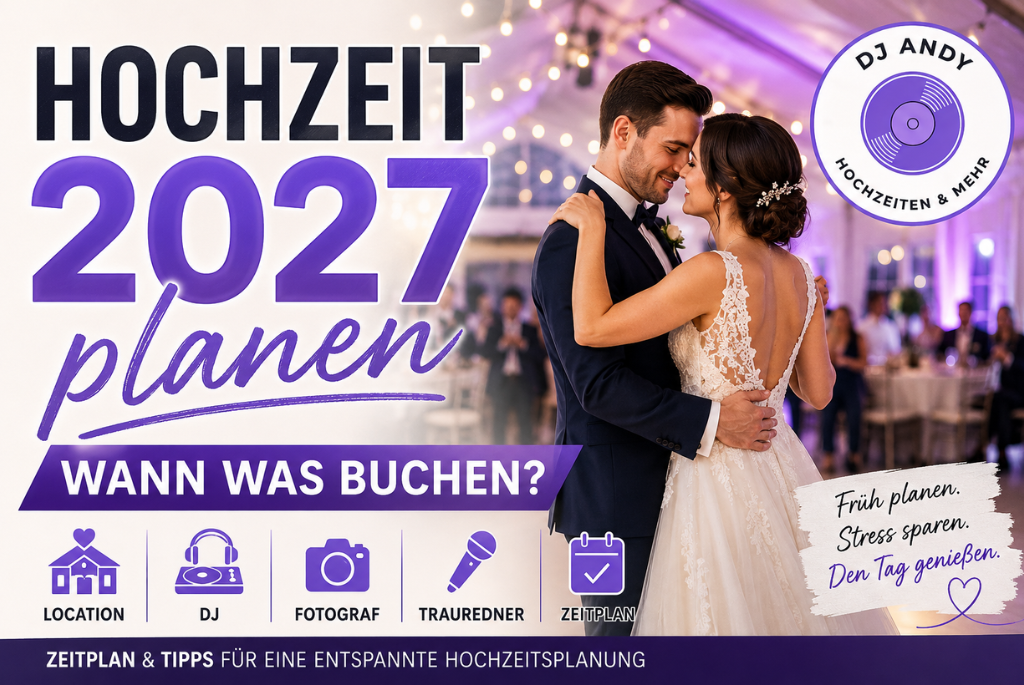 Hochzeit 2027 planen Titelbild