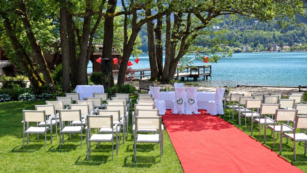 Hochzeit am Faaker See mit Hochzeits-DJ in Kärnten